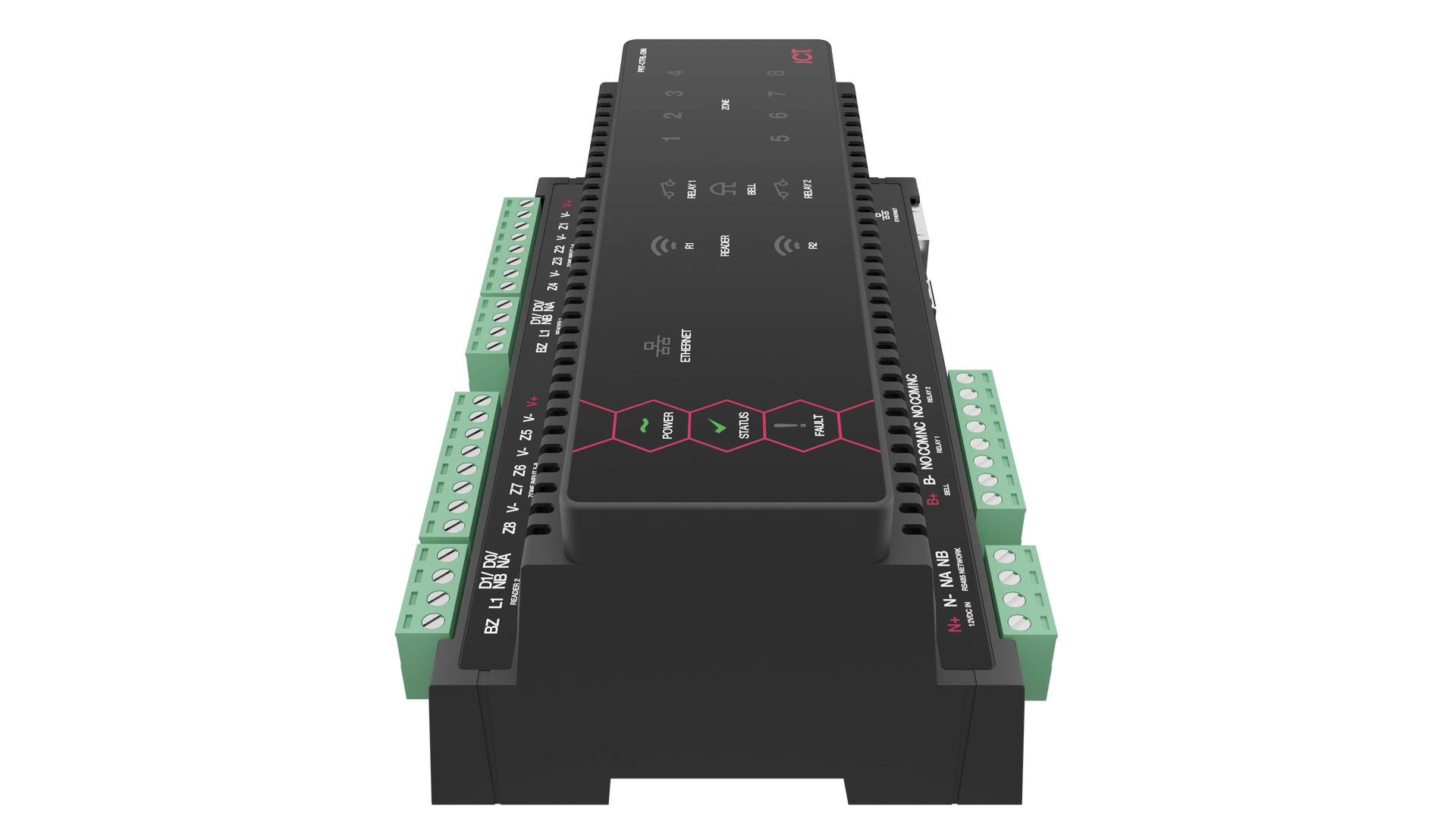 PRT-CTRL-DIN-IP Top
