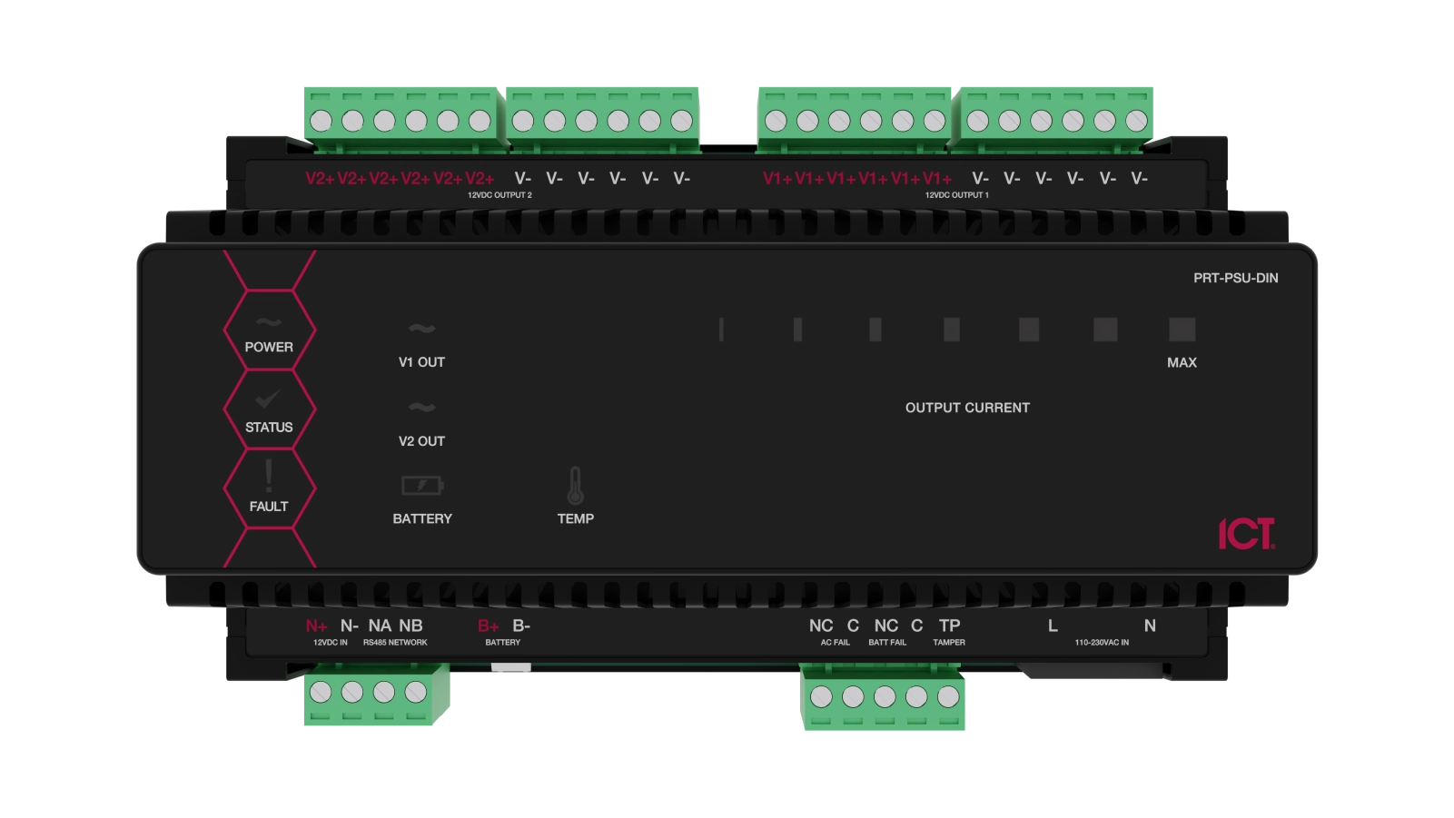 Protege DIN Rail Intelligent 10A Power Supply