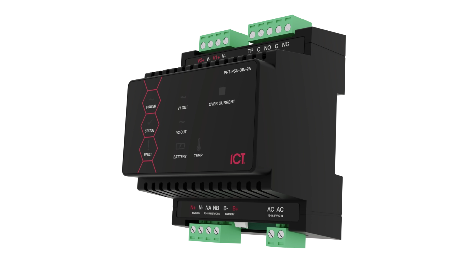 PRT-PSU-DIN-2A Side