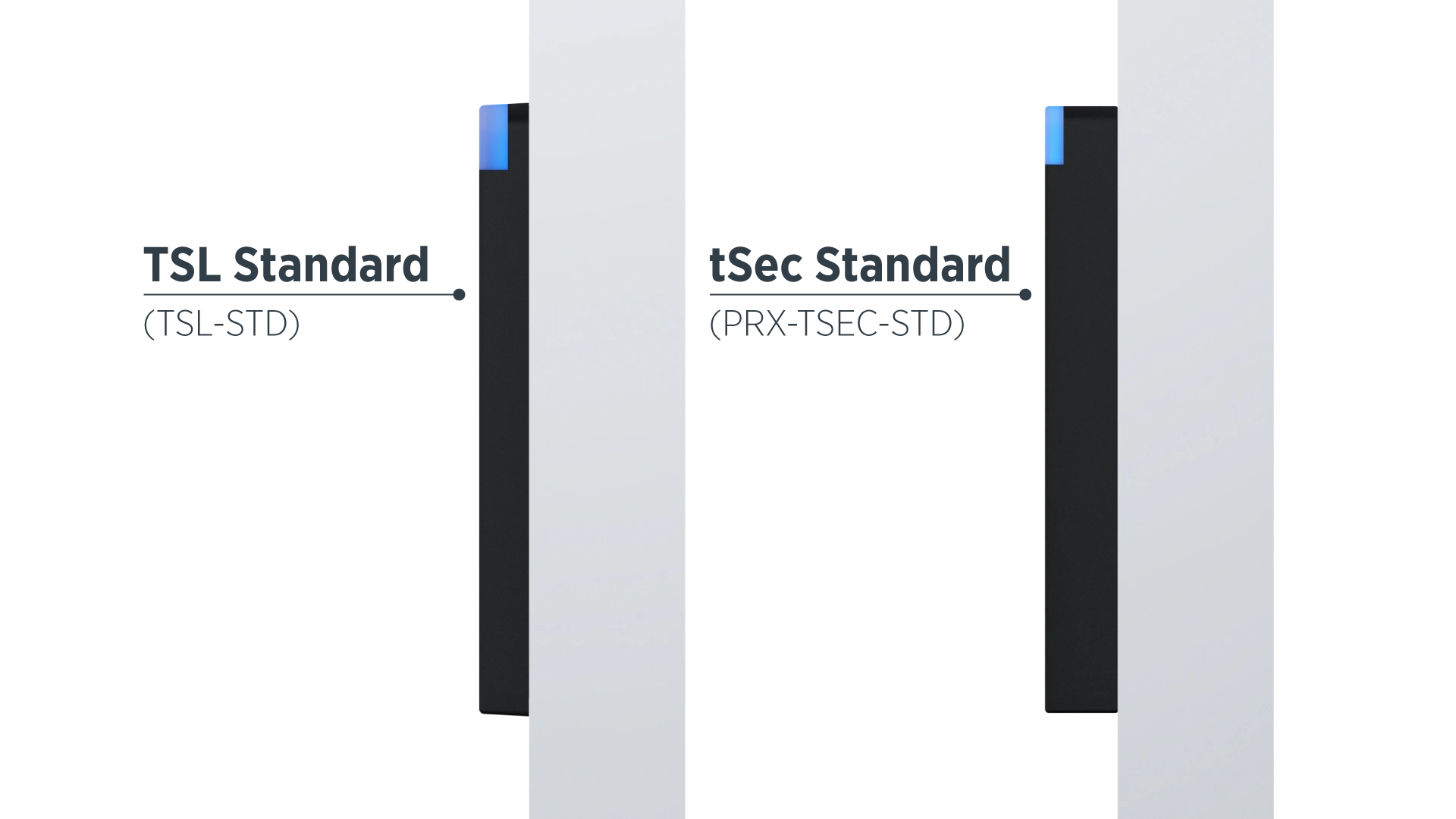 tSec vs TSL Standard comparison