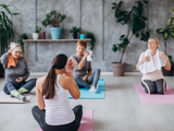 Yoga class