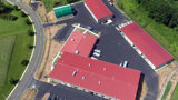 Aerial view of City of New Britain city yard