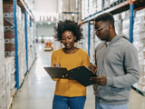 Inventory take in a warehouse