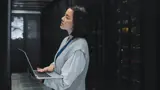 Lady at laptop