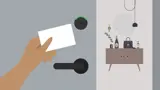 Person badging card